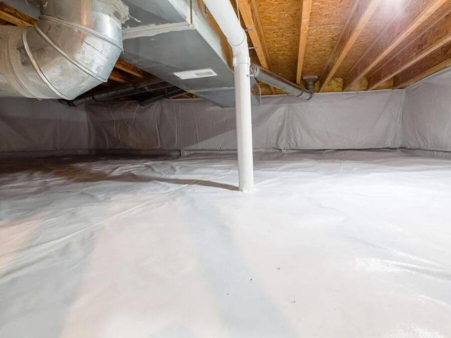 Crawl space foundation