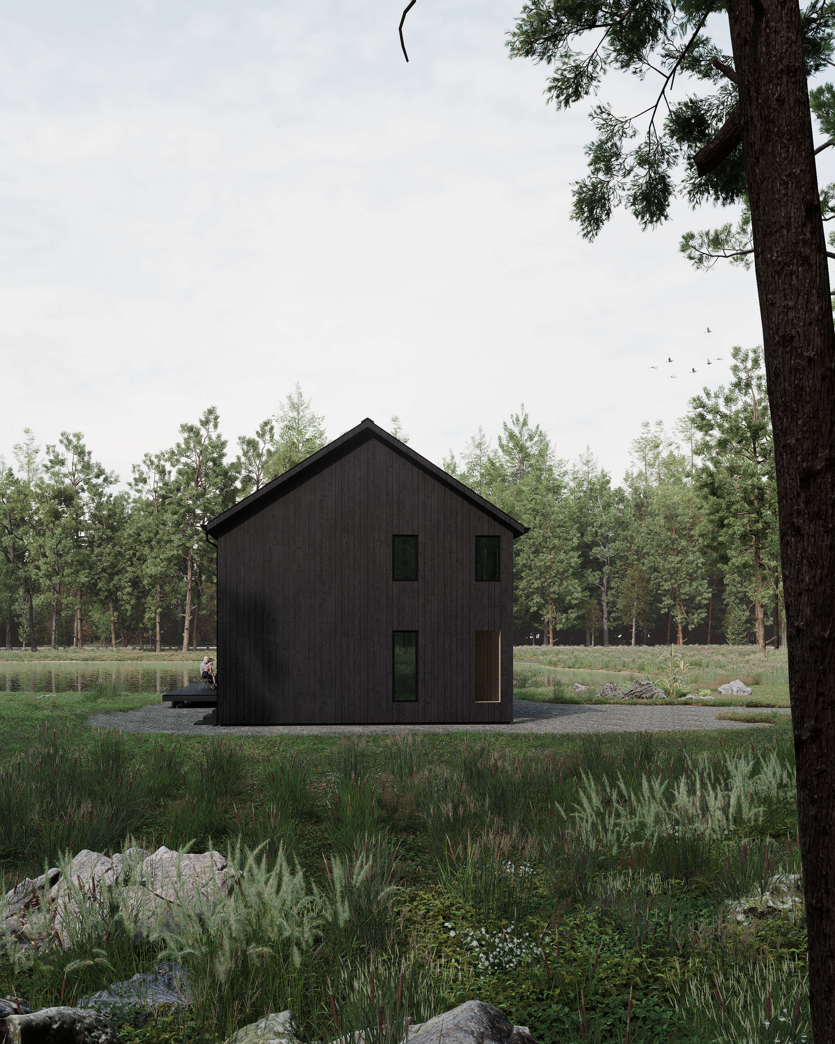 3 Bedroom Midnight Gable House