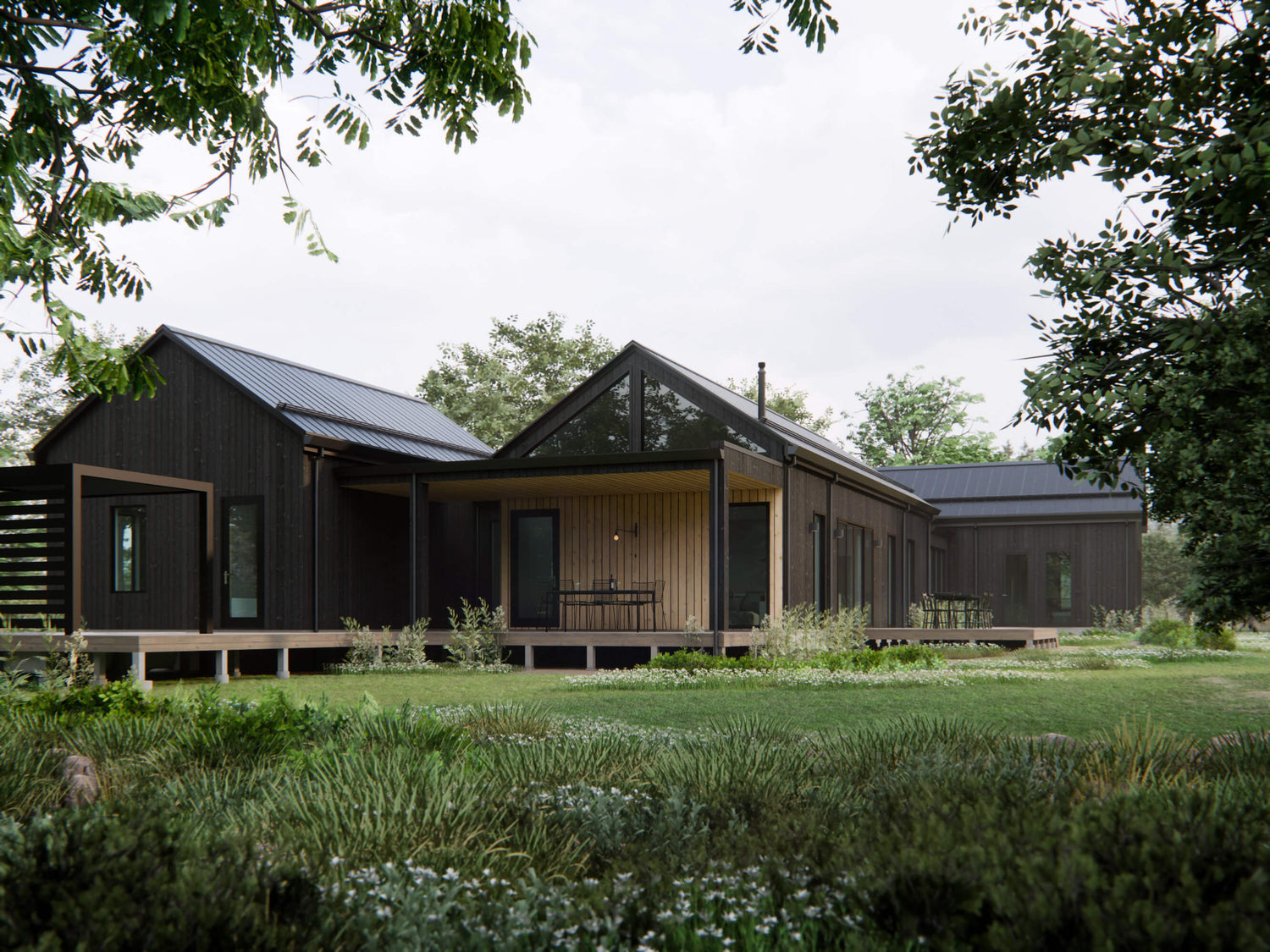 West Coast Forest Residence in Vashon Island, Washington