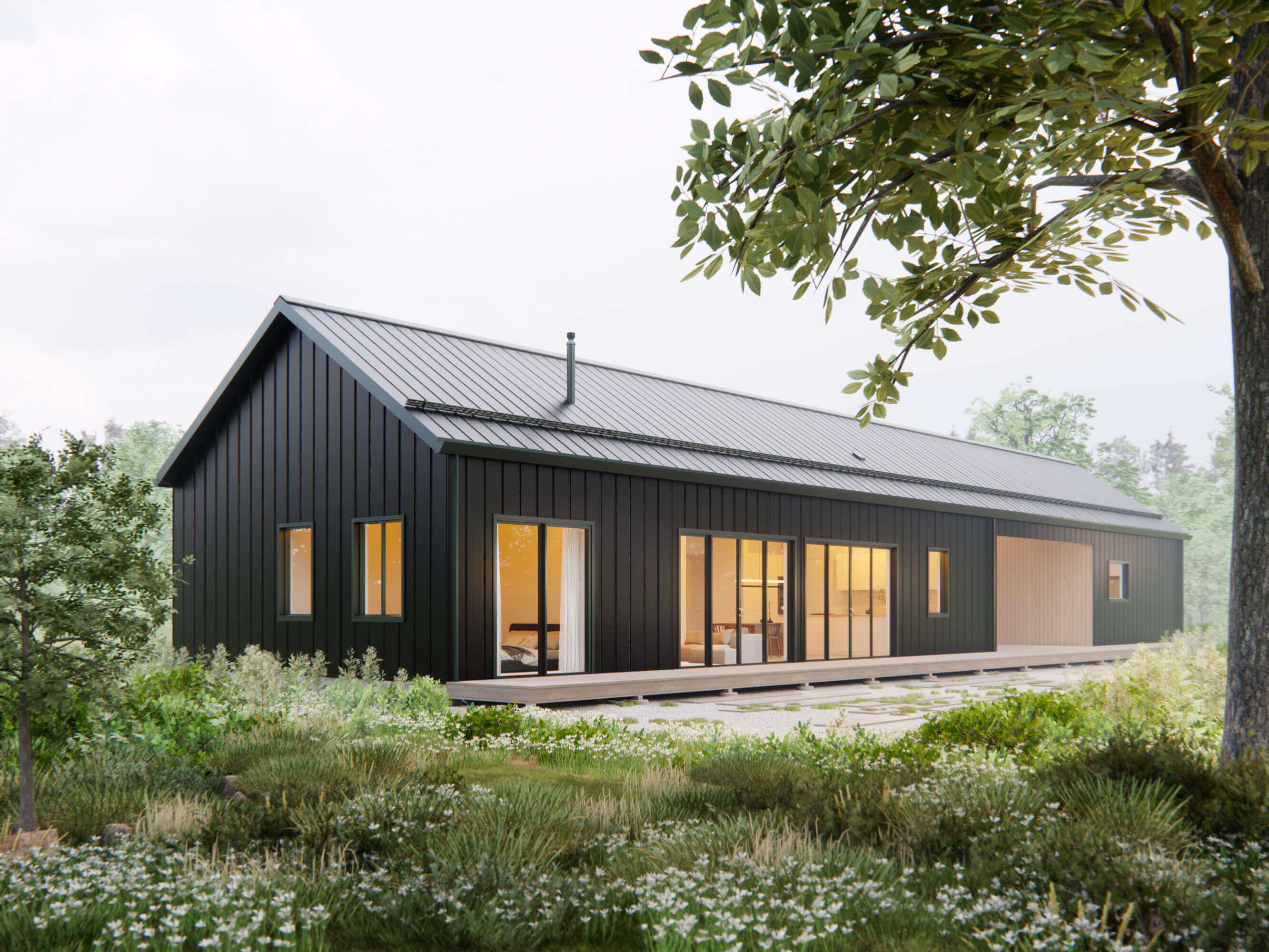 2 Bedroom Dogtrot House – DesignwithFrank
