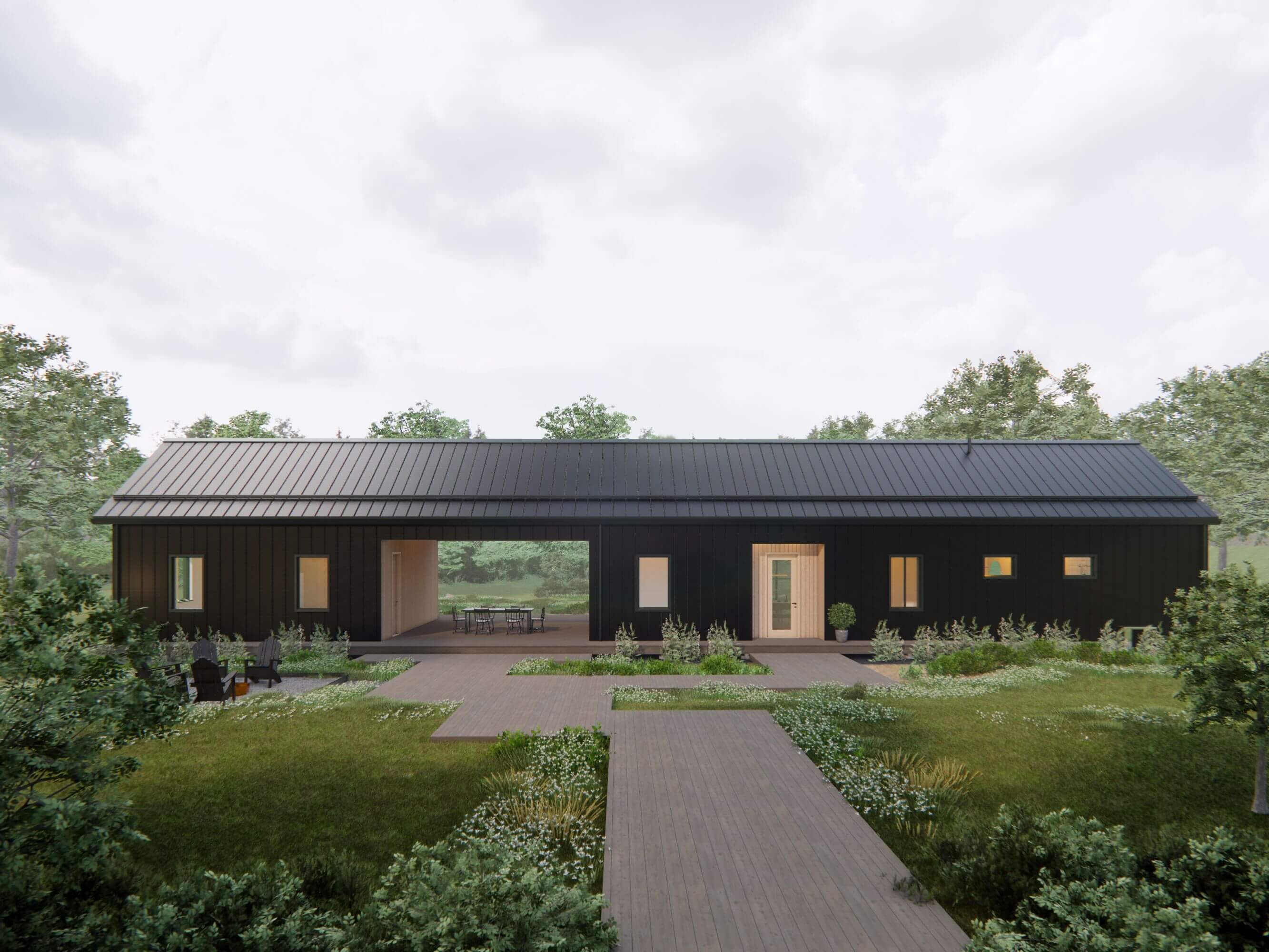 2 Bedroom Dogtrot House