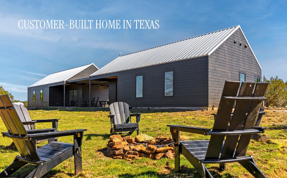 1 Bedroom Vacation Cabin Plan — 772 sqft