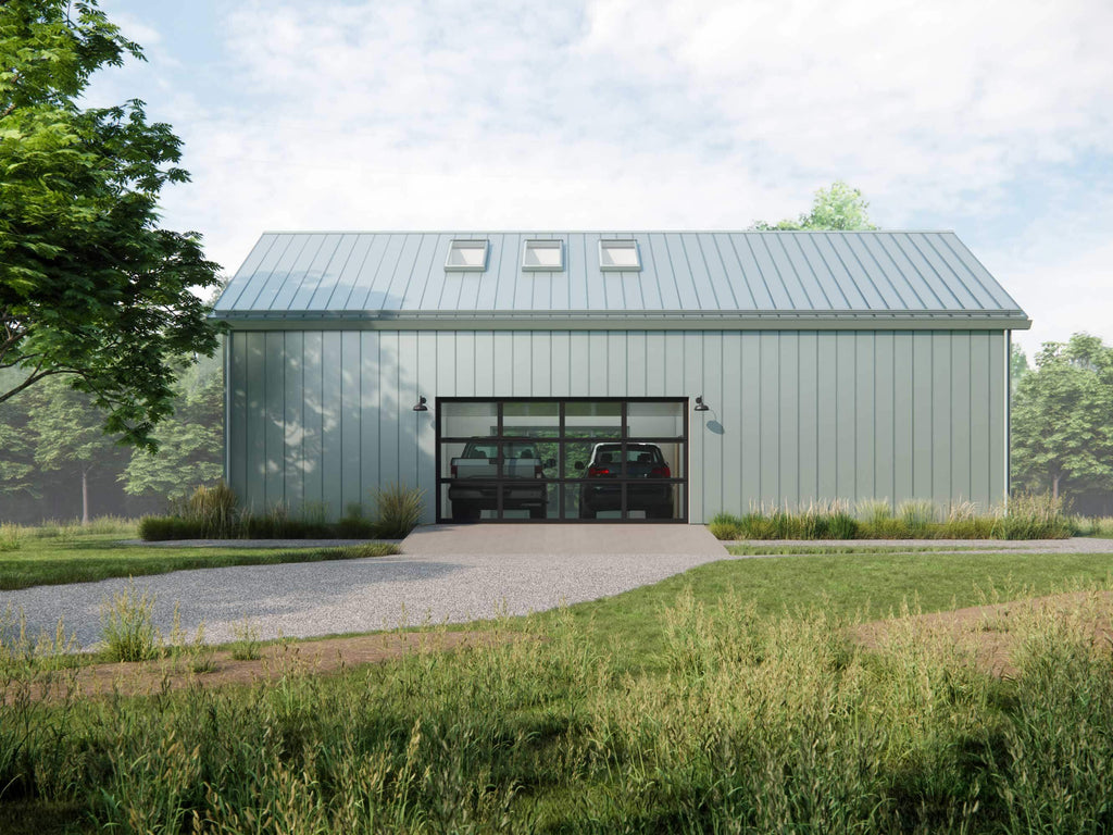 2 car garage design 