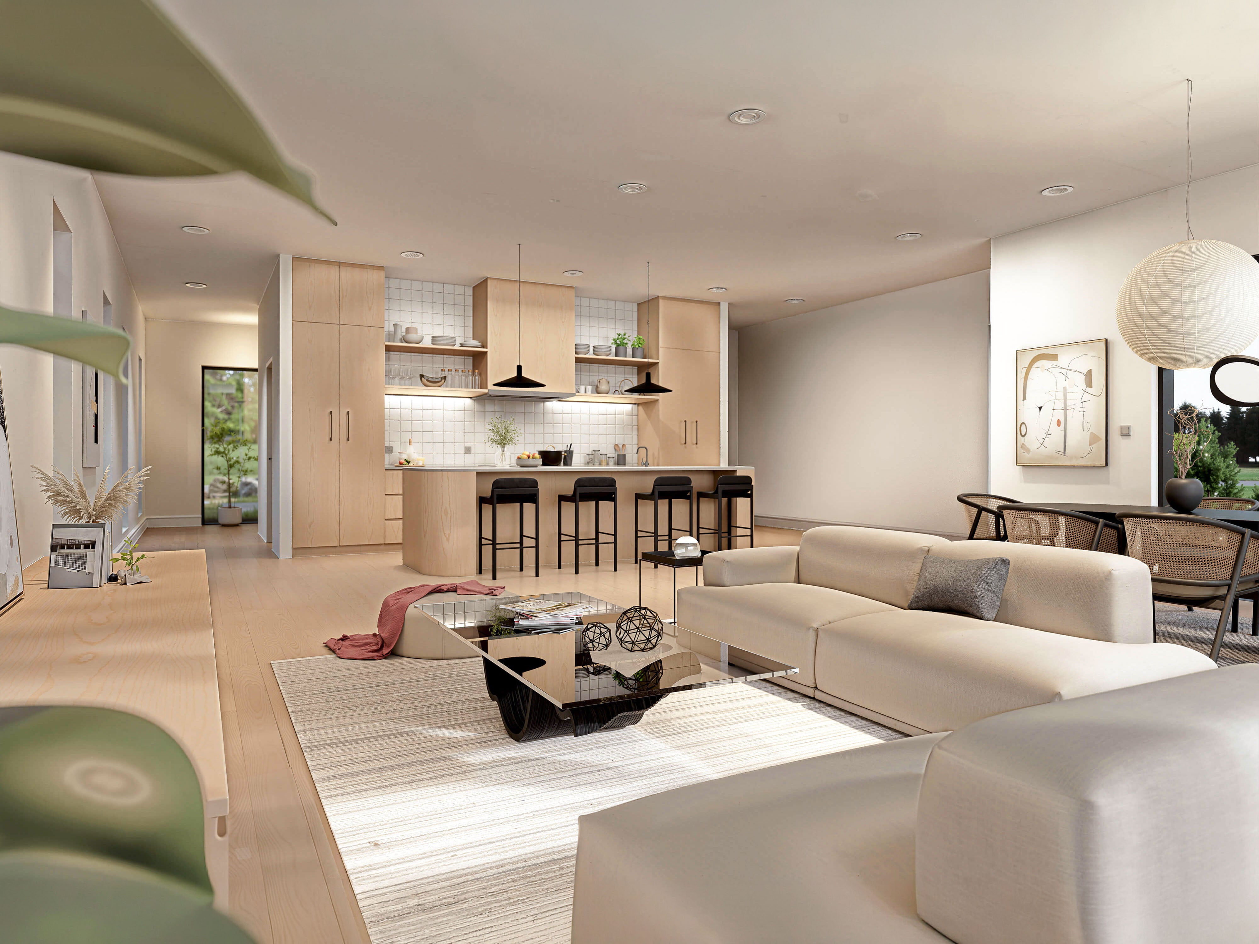 3 Bedroom Urban Barn House Plan