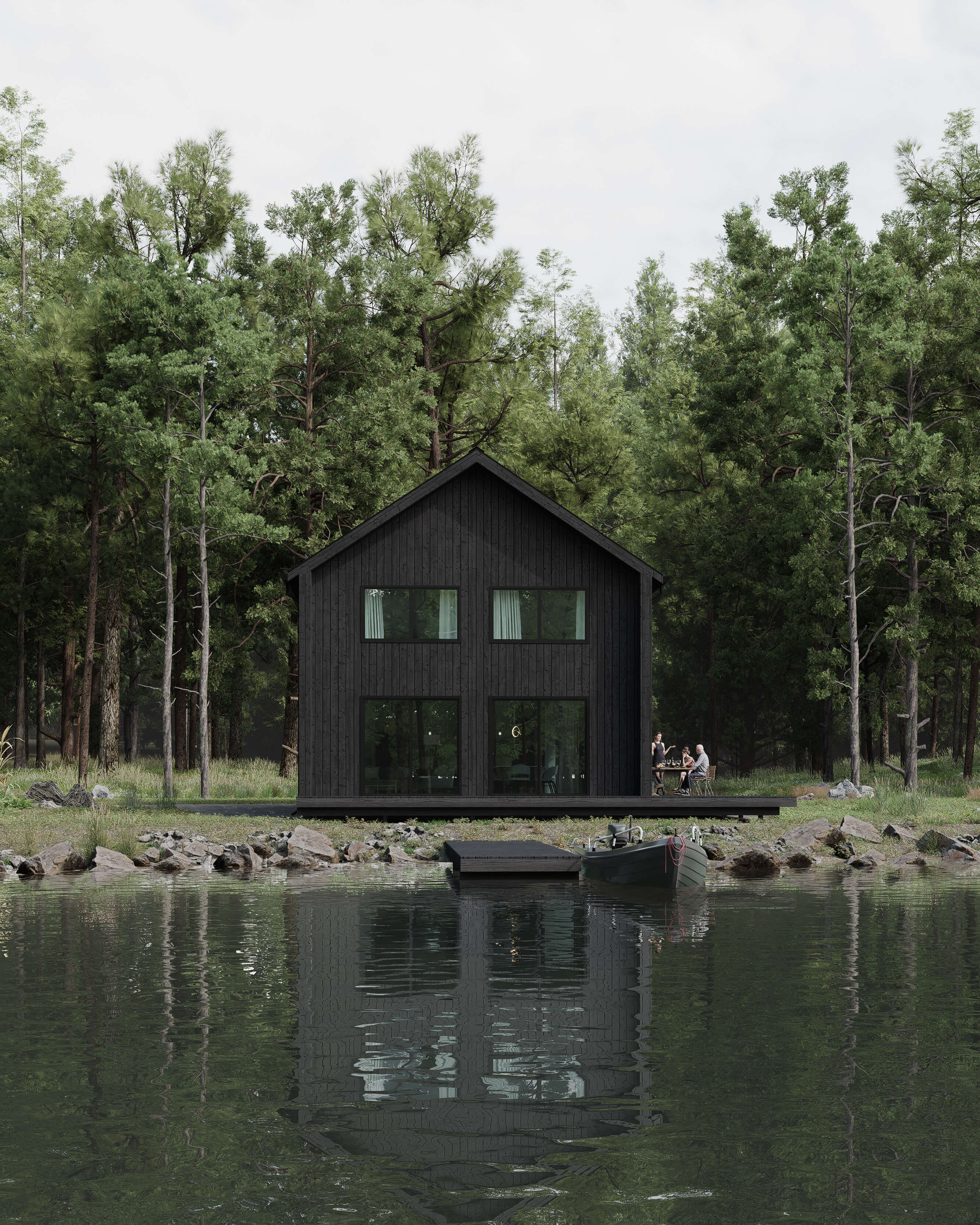 3 Bedroom Midnight Gable House