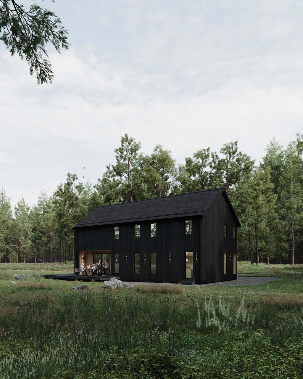 3 Bedroom Midnight Gable House