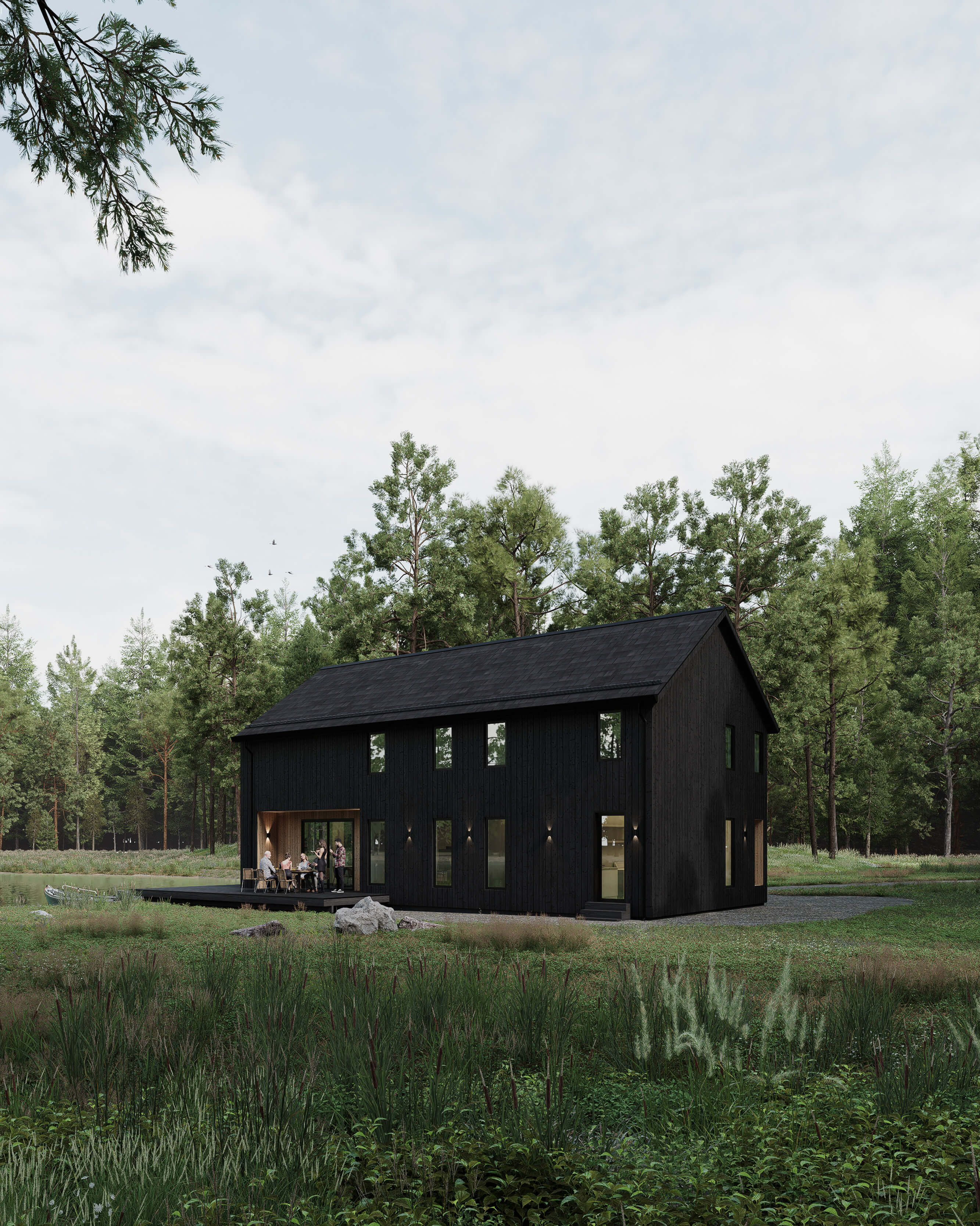 3 Bedroom Midnight Gable House