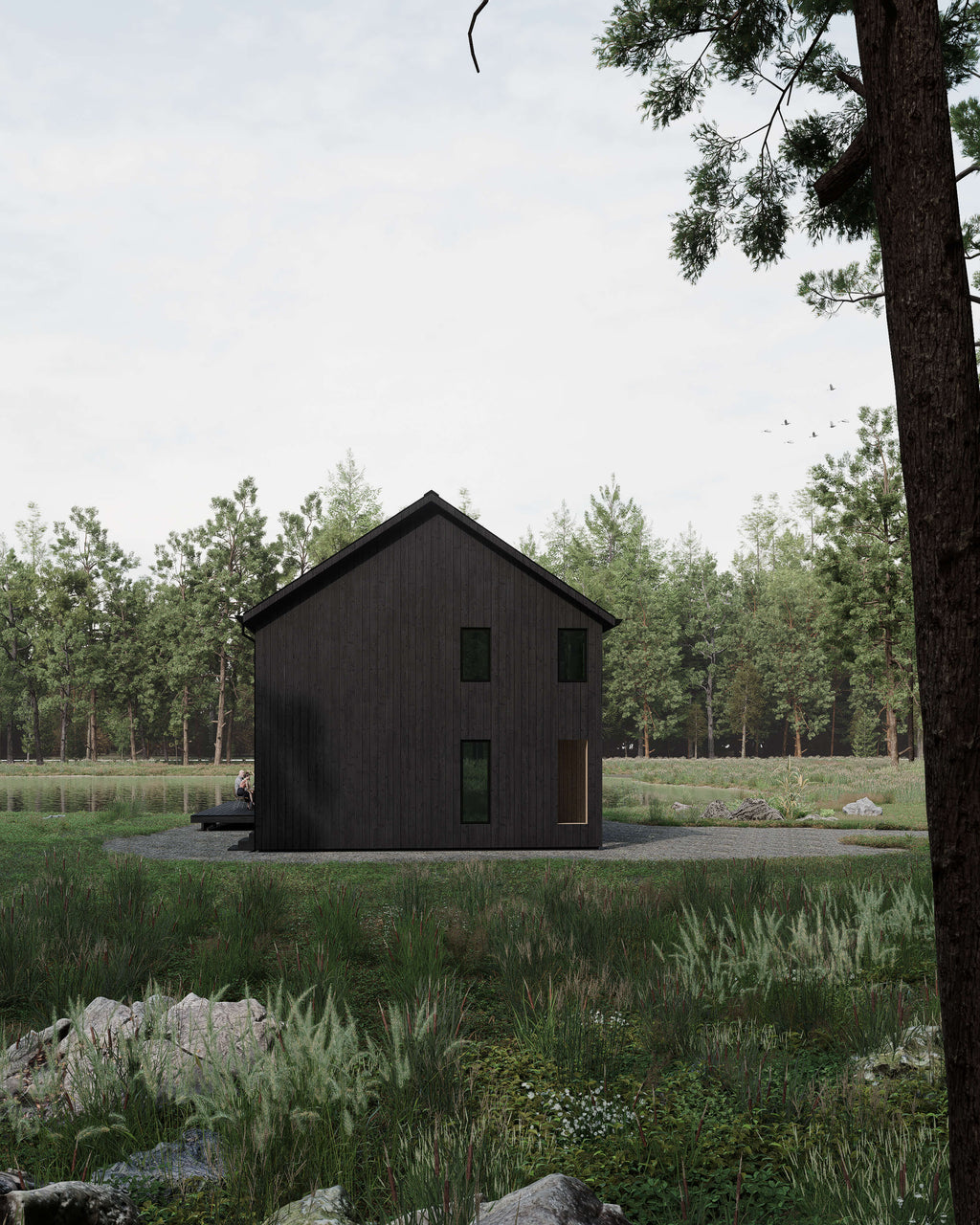 3 Bedroom Midnight Gable House