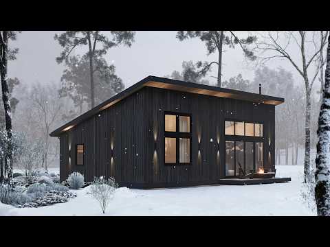 2 Bedroom Midcentury Modern Cabin