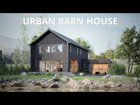 3 Bedroom Urban Barn House Plan